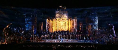 Arena di Verona, Il Trovatore, atto II ©Foto Ennevi/Fondazione Arena di Verona