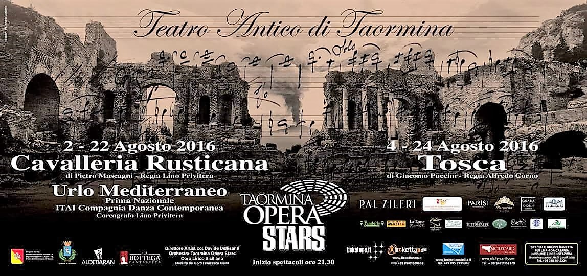 “Urlo Mediterraneo” e “Cavalleria Rusticana” inaugurano Taormina Opera Stars.