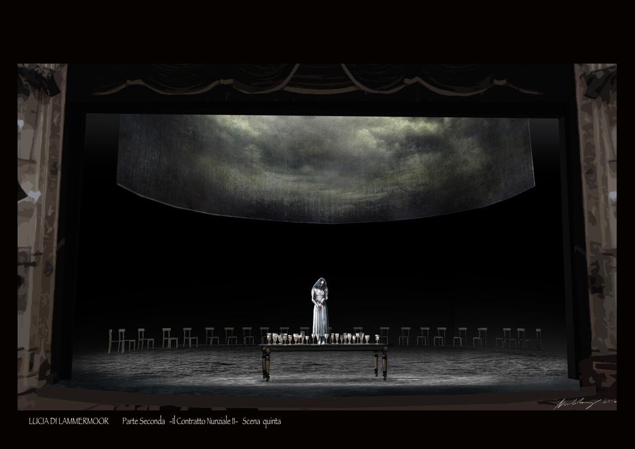 Francesco Micheli torna alla Fenice di Venezia firmando la regia di una nuova produzione di Lucia di Lammermoor di Donizetti