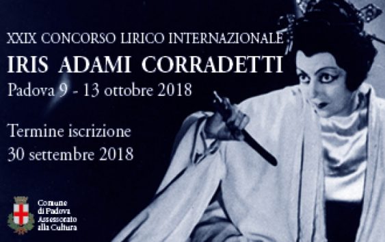 Concorso Lirico Internazionale “Iris Adami Corradetti“
