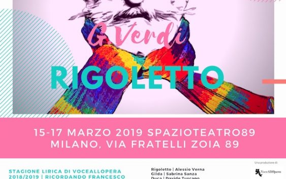 Locandina Rigoletto VoceAllOpera SPAZIO TEATRO 89