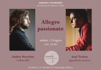 “Allegro Passionato” – il recital di Axel Trolese e Andrea Nocerino