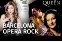 Desirée Rancatore e Johan Boding a Terrasini per “Queen Barcelona Opera Rock”.